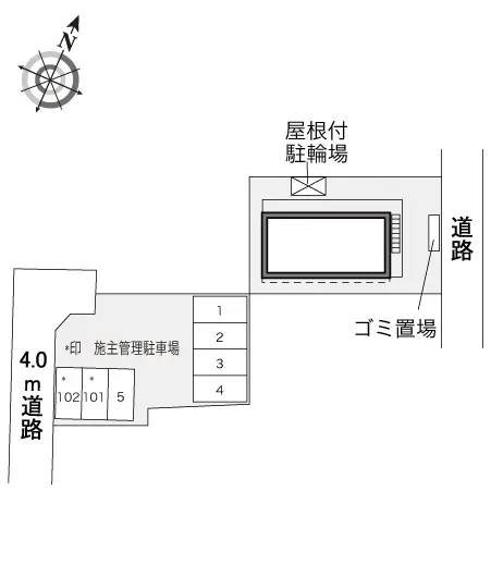 ★手数料０円★さいたま市大宮区三橋　月極駐車場（LP）